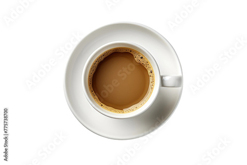 A Morning Brew: Elixir of Life. White or PNG Transparent Background.