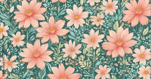 seamless floral pattern