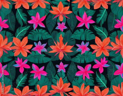 seamless floral pattern © Erdem