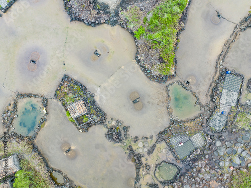 Yanding ancient salt field in Danzhou, Hainan, China photo