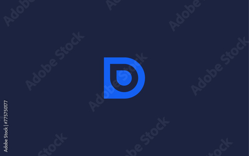 letter d with drops logo icon design vector design template inspiration