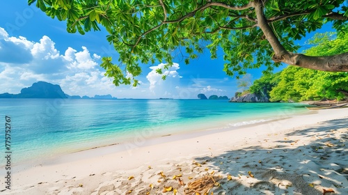 Exotic Island Beach in Thailand: A Tropical Paradise for Your Asian Holiday © Marry