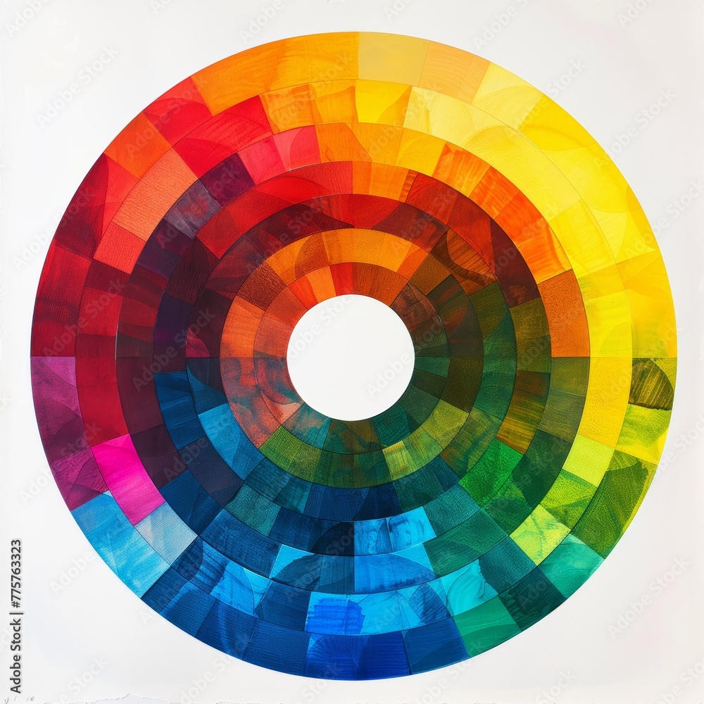 color wheel showcasing the spectrum of hues, essential for artists, designers, and decorators color wheel showcasing the spectrum of hues, essential for artists, designers, and decorators