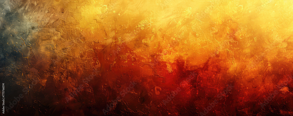 Abstract background with warm orange and red tones, creating an atmosphere of warmth and comfort. Created with Ai