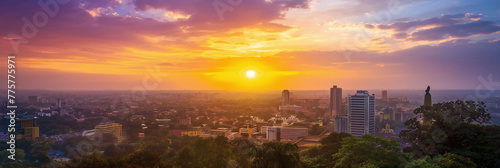 Great City in the World Evoking Lusaka in Zambia