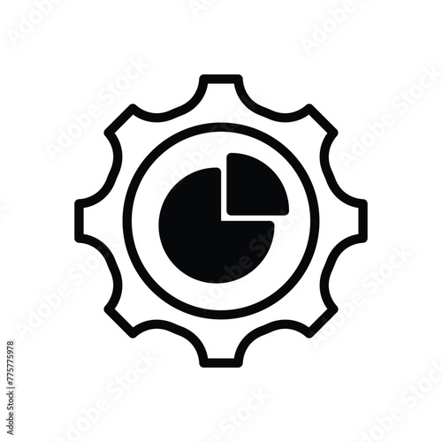 Sectors vector icon