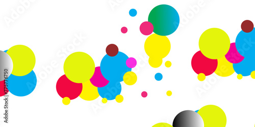 CMYK vs RGB color model icon. Types of color mixing multicolour colors illustration symbol.
