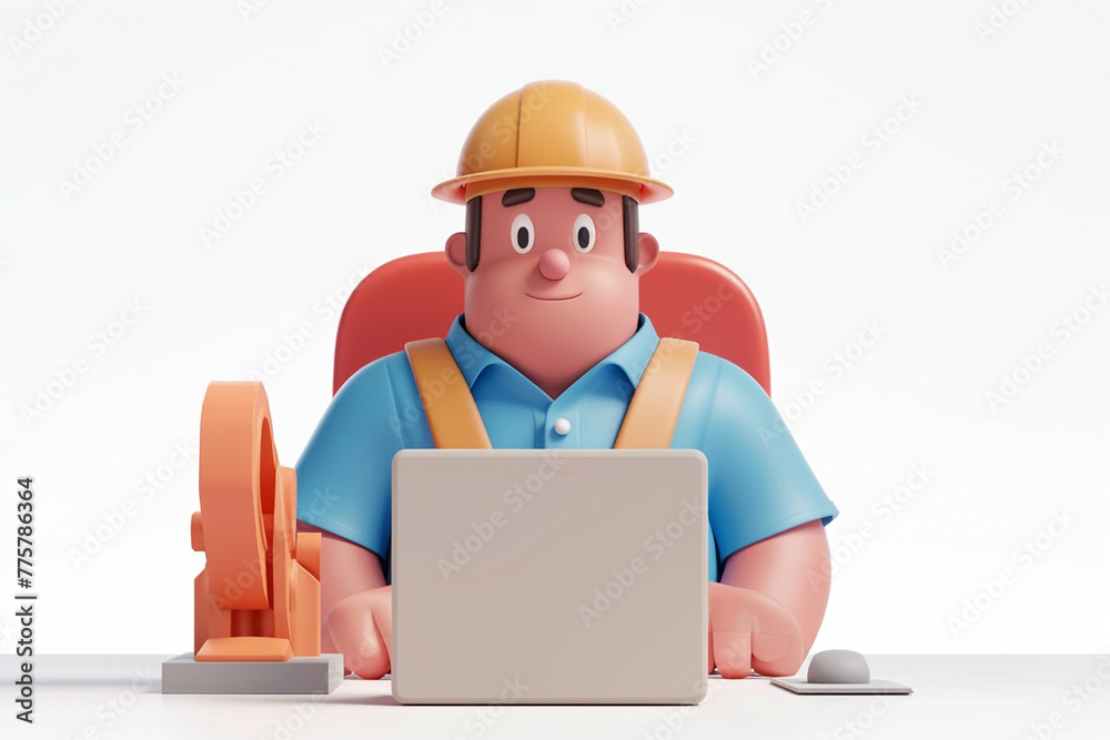 business employe 3d icon isolated business employe 3d icon isolated