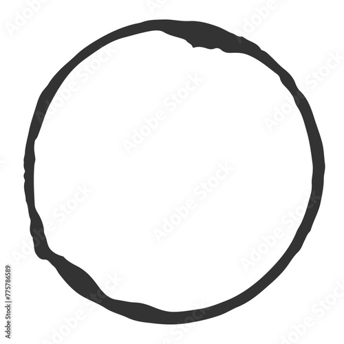 coffee ring stain, Grunge