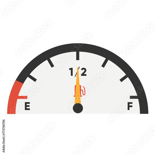 fuel gauge full
