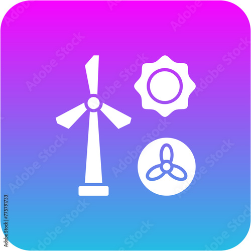 Energy Sources Icon