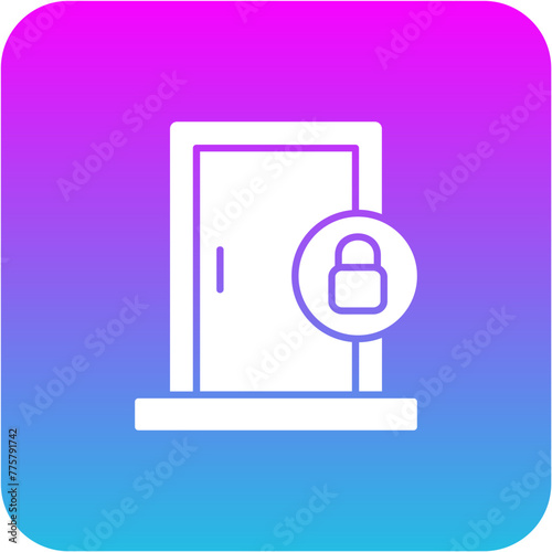 Door Lock Icon