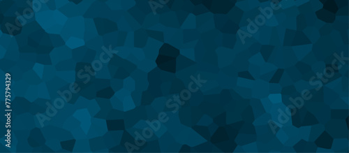 Abstract black and blue broken stained glass background design with line. geometric polygonal background with different figures. low poly crystal mosaic background. geometric triangle shape.