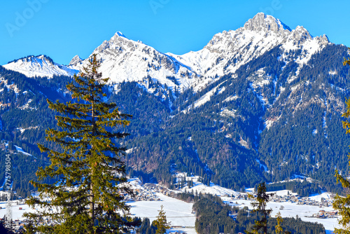 Die Tannheimer Berge in den Allgäuer Alpen (Tirol, Österreich)