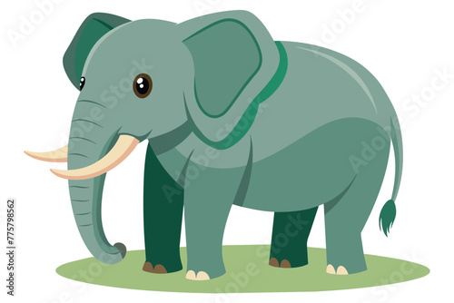 borneo-pygmy-elephant vector.eps