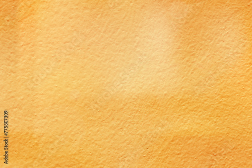 Decorative wall with orange cement. Yellow brown concrete wall texture for abstract background and wallpaper. 