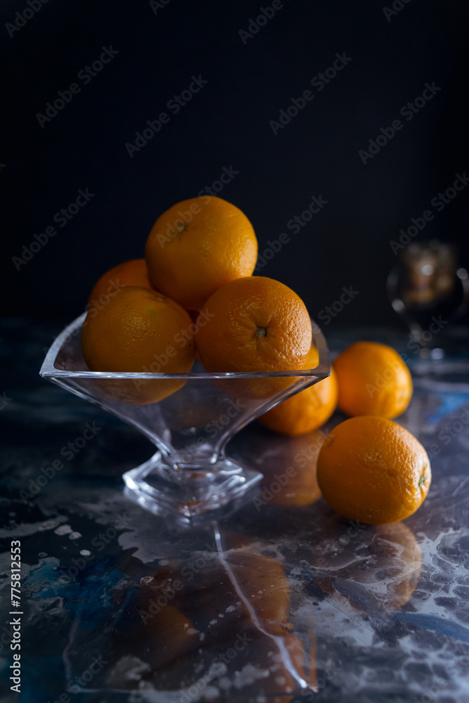 oranges on the table