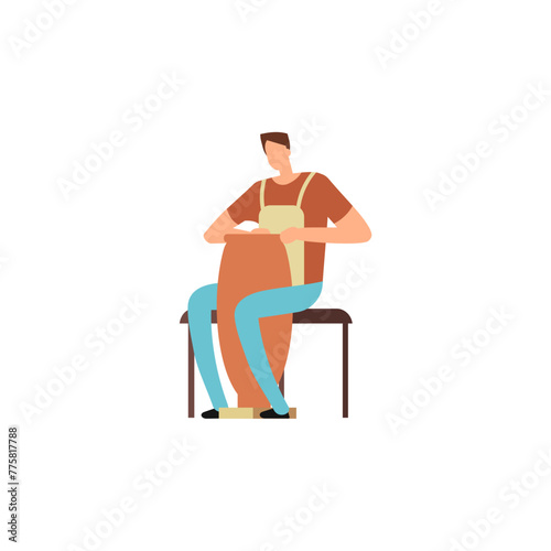 poses of artists with various talents world art day woman