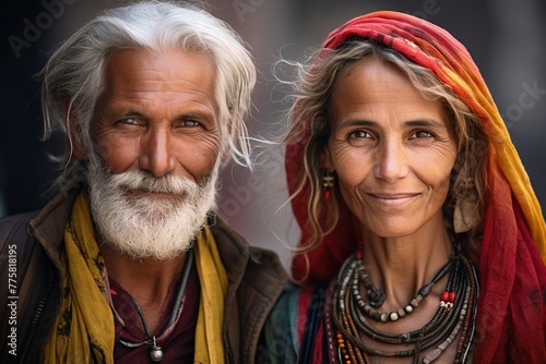 A man and a woman are smiling at the camera © MediaRaw