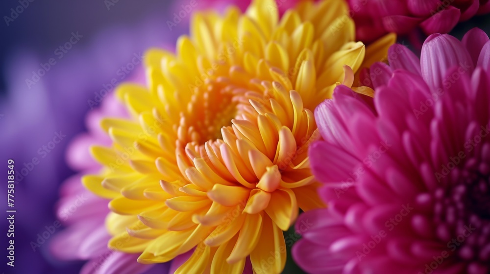 Beautiful flowers of chrysanthemums. Floral background. Beautiful flowers of chrysanthemums. Floral background.