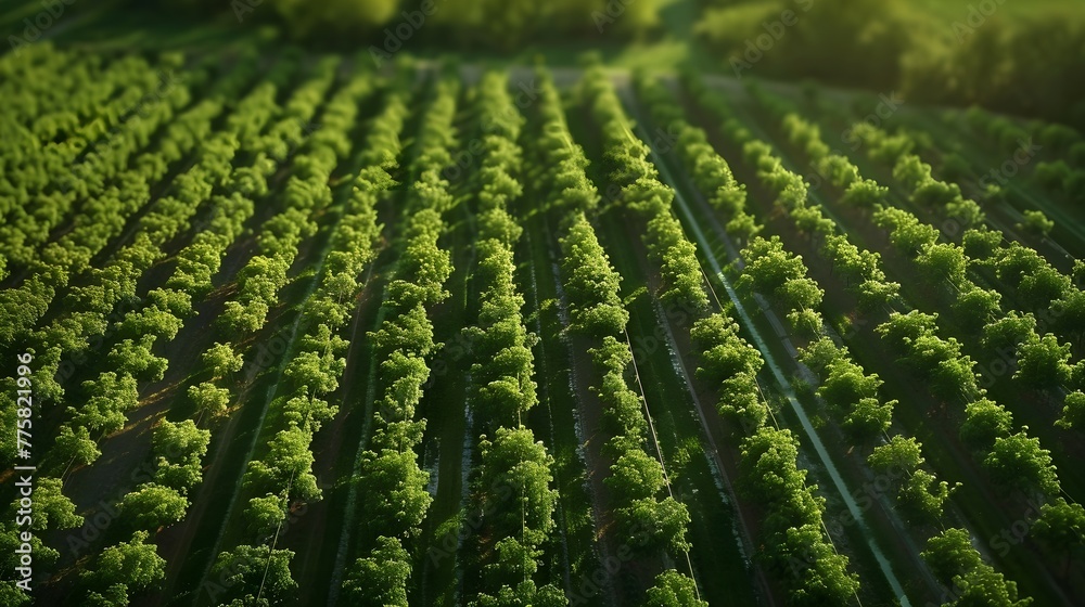 Organic Wine Grapes Farming and Sustainable Agriculture