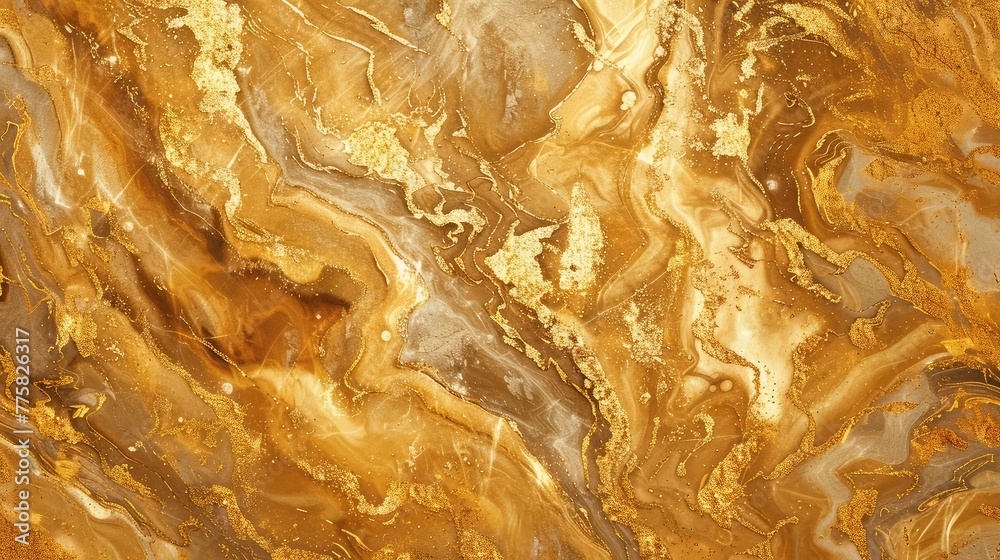 golden marble texture background, abstract gold texture with high resolution,Elegant and luxurious abstract marble background with a combination of yellow and gold colors. 