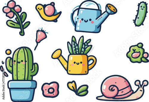 gardening sticker 