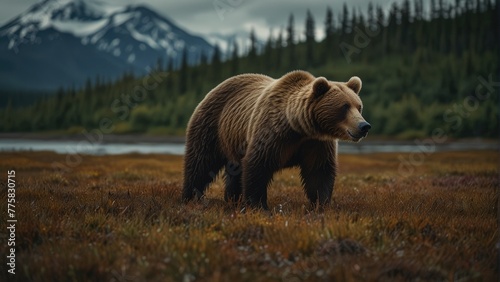 Alaska's Brown Bear Guardian of the Northern Wilderness