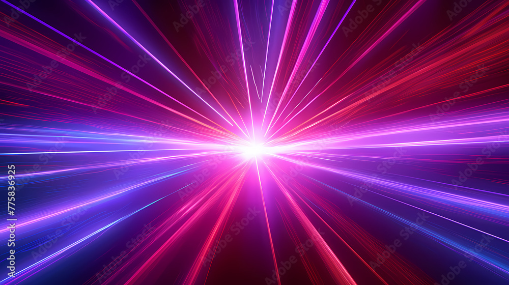 High speed light tunnel movement trajectory High speed light tunnel movement trajectory