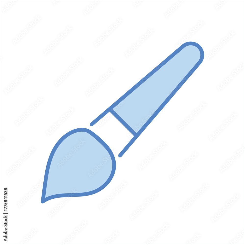 Brush icon editable stock vector icon Brush icon editable stock vector icon