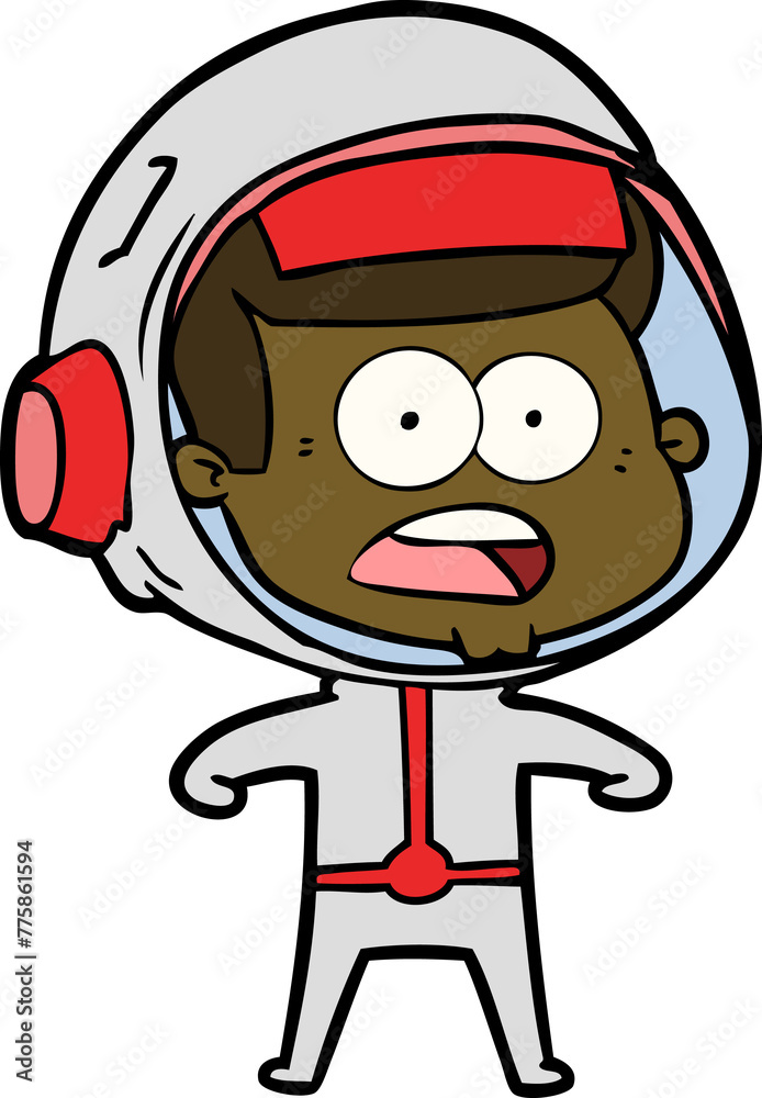 cartoon surprised astronaut cartoon surprised astronaut