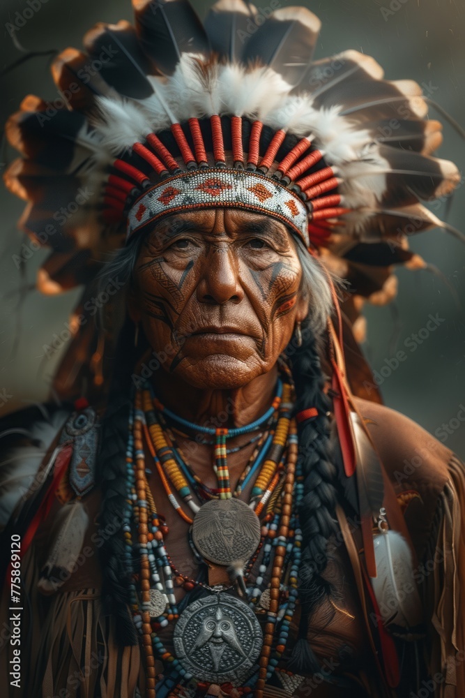 Proud Indigenous Elder