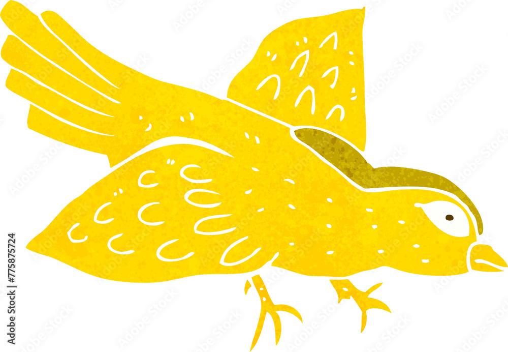 Naklejka premium cartoon bird