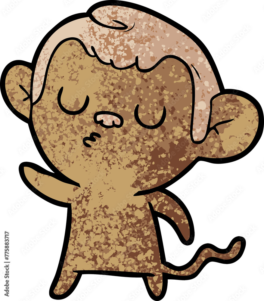 cartoon monkey