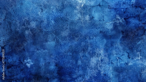 Dark blue gritty textured abstract background - This image features a dark blue gritty texture, creating an abstract background that evokes a sense of depth and drama