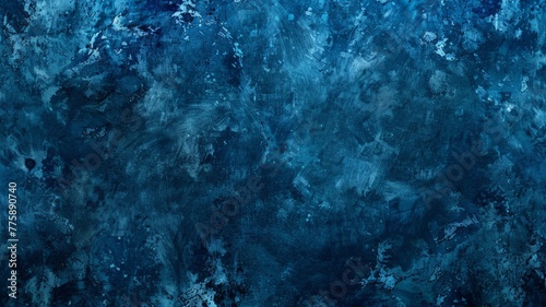 Abstract blend of blue tones in artistic background - Featuring a blend of blue tones sweeping across the canvas, this image creates an abstract artistic background full of movement