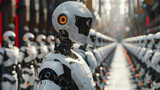 AI Robotics, Intelligent robots showcasing advanced learning and task execution.
