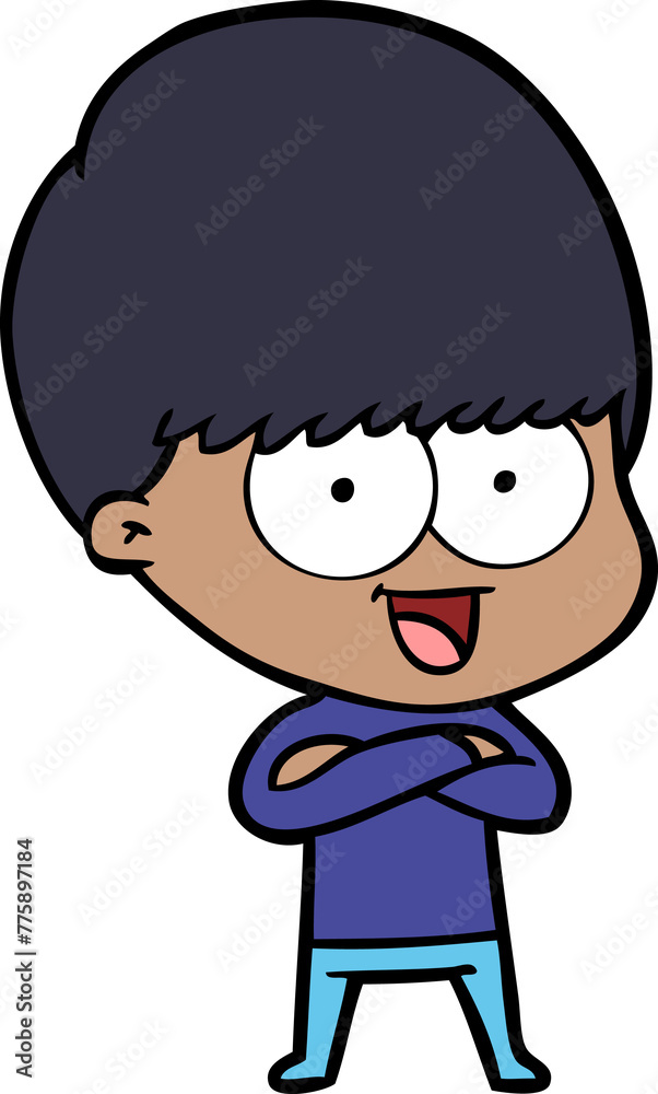 happy cartoon boy happy cartoon boy