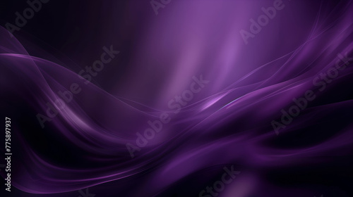A high-quality image depicting luxurious purple silk fabric waves, perfect for fashion and elegant design concepts