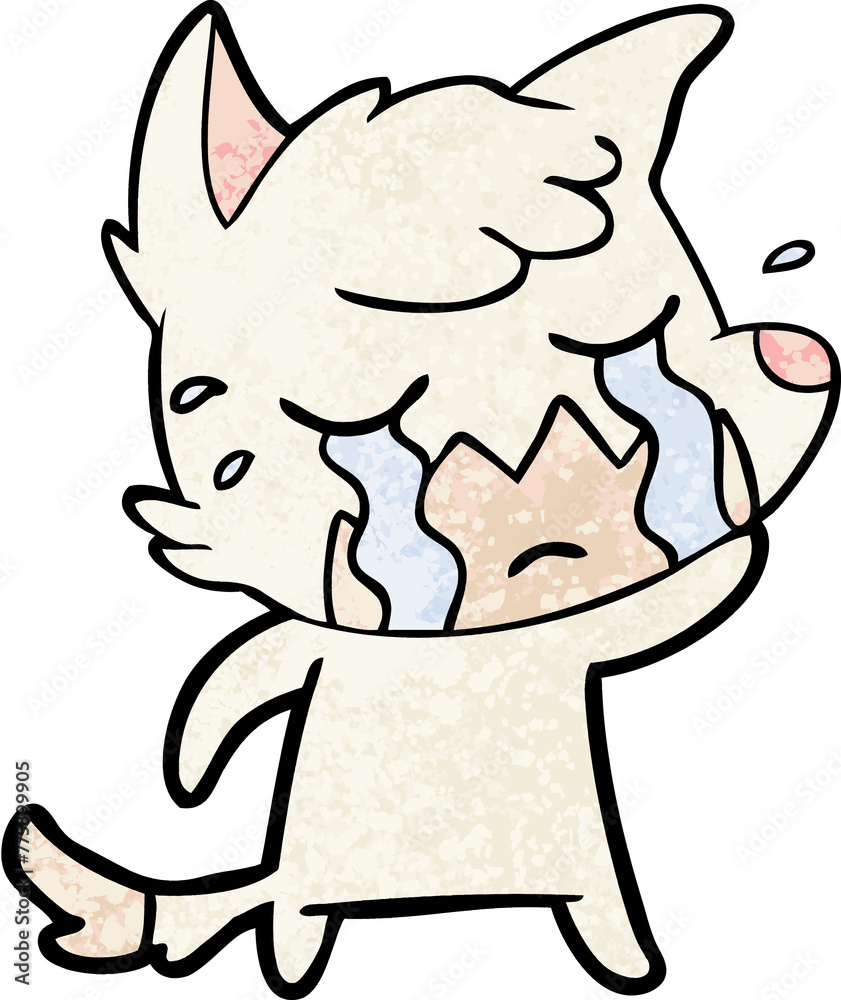 crying fox cartoon crying fox cartoon