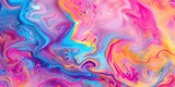 Detailed close up of a vibrant liquid painting, perfect for artistic projects