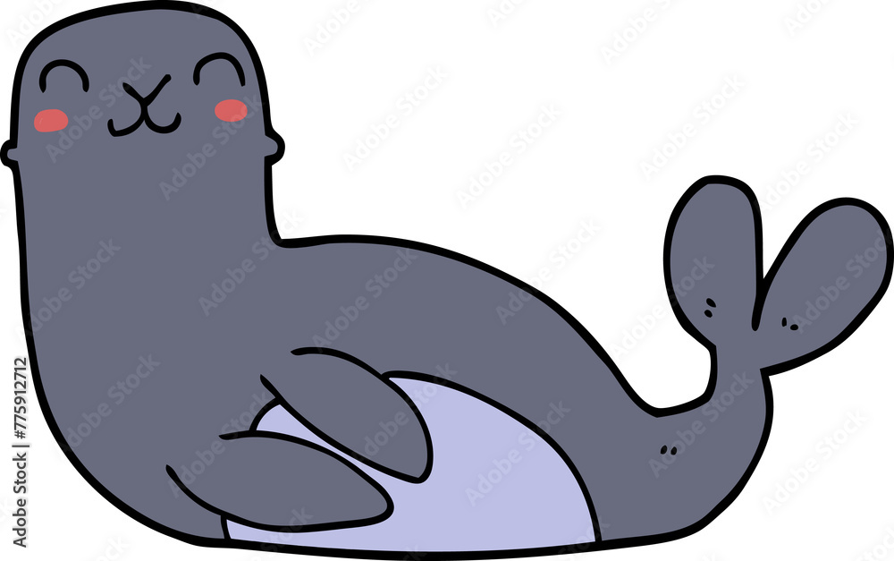 cartoon seal cartoon seal