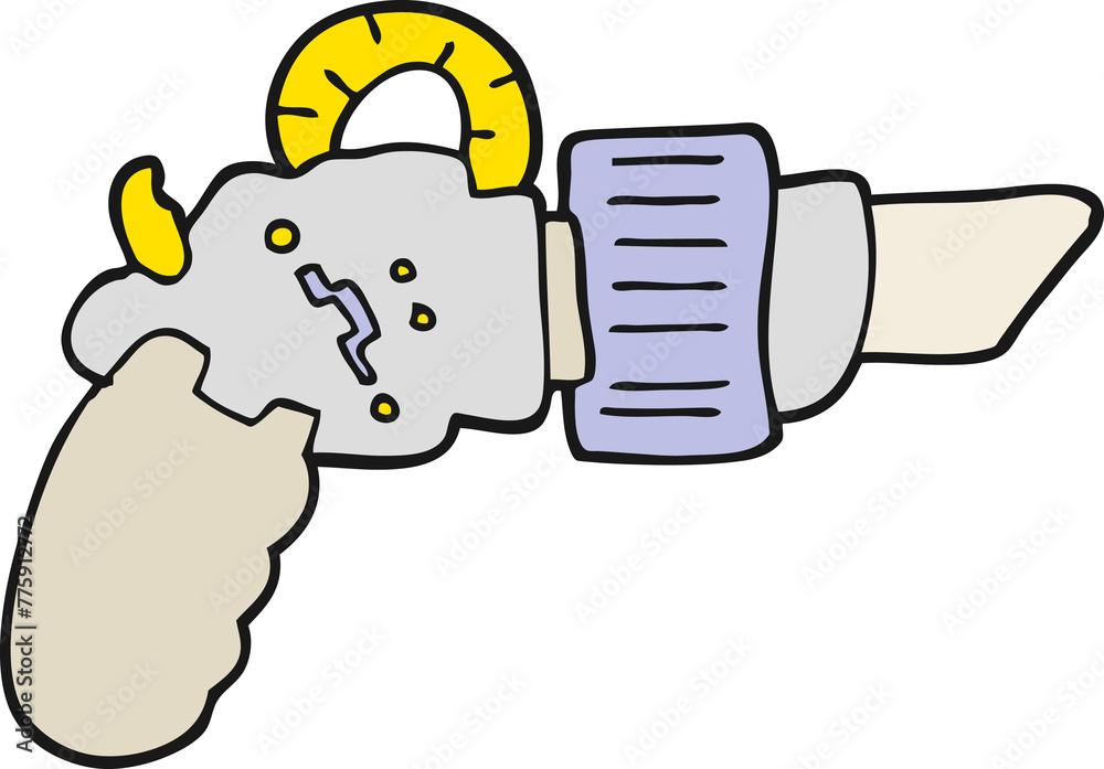 cartoon ray gun cartoon ray gun
