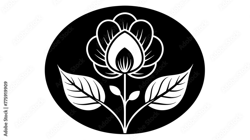 a-picture-of--a--Flower-logo-icon vector illustration