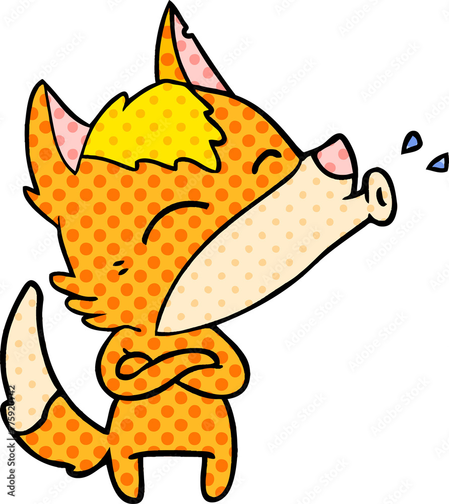 fox cartoon character fox cartoon character