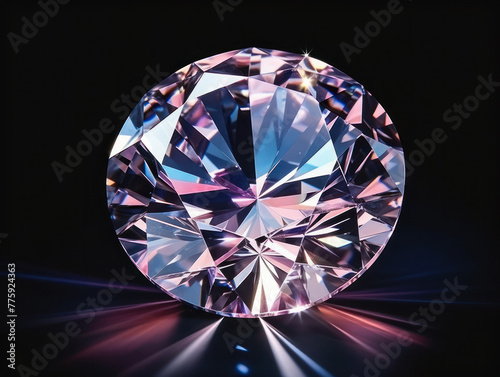 A shining diamond is a majestic stone that attracts the eye and fascinates with its dazzling sparkles. Possessing unsurpassed beauty  this gem is a symbol of luxury  power and enduring love. 