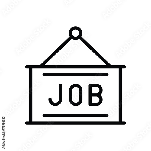 jobs open vector icon
