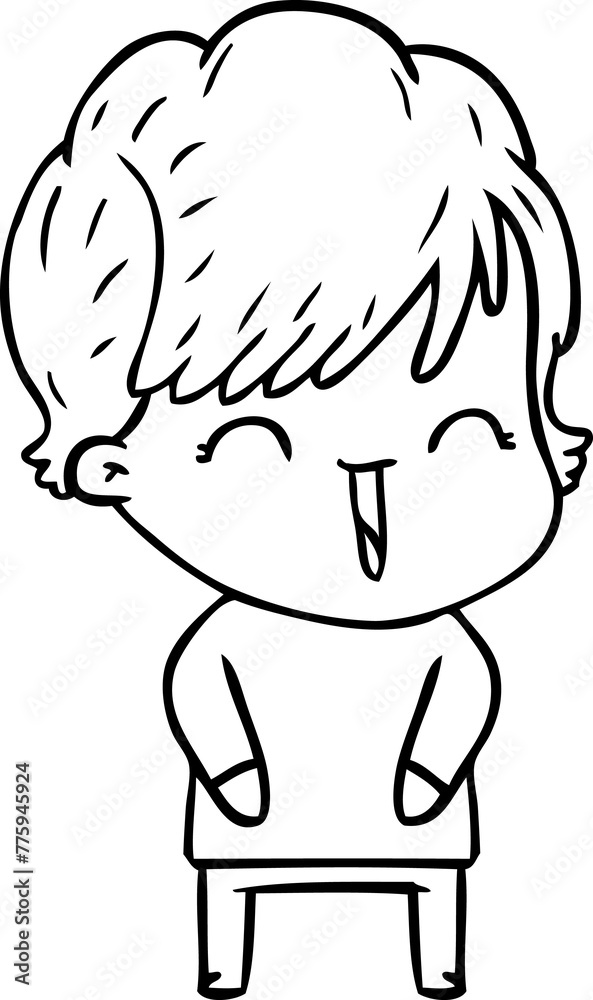 cartoon laughing woman cartoon laughing woman