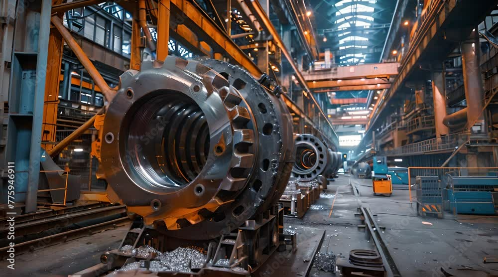 factories operating to produce iron factories operating to produce iron