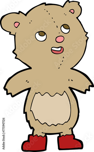 cartoon teddy bear